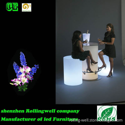RGB Multicolor Glowing Bar LED Stool (RWS)